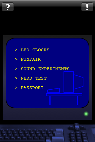 Main Menu